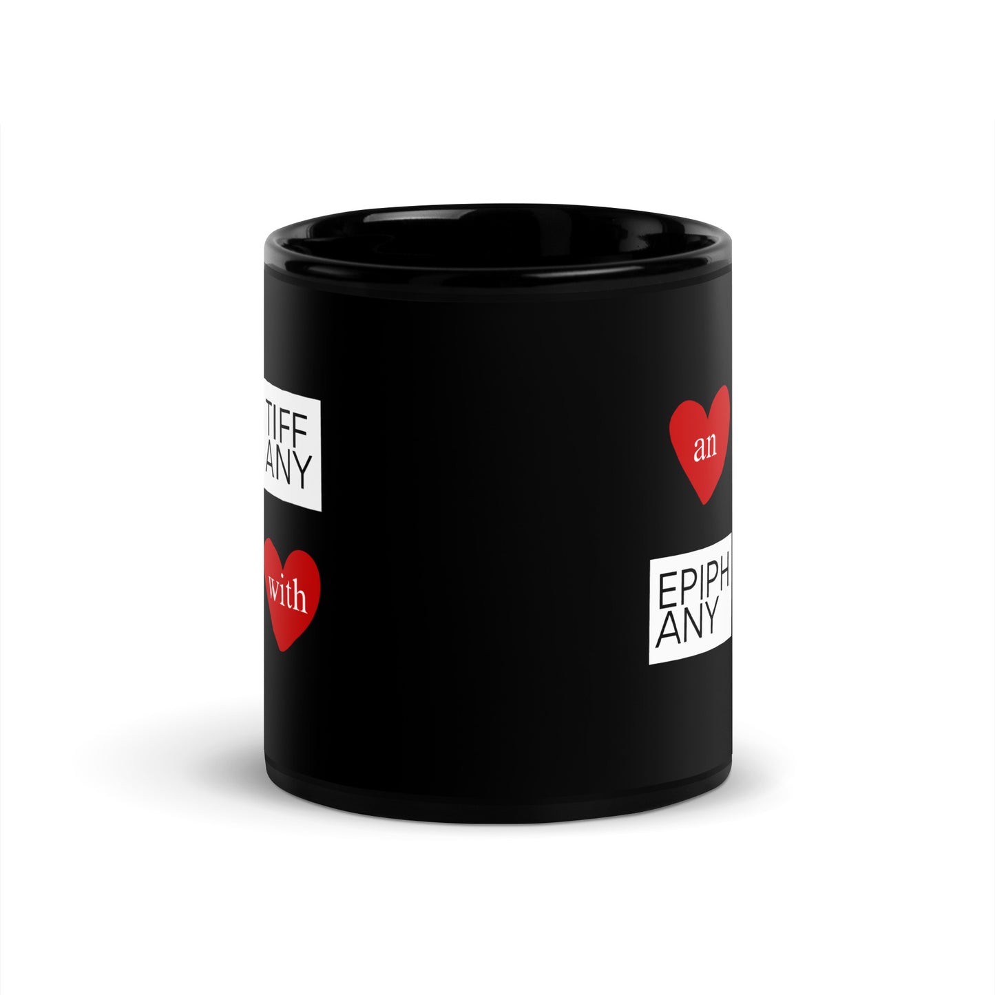 Black Glossy Mug
