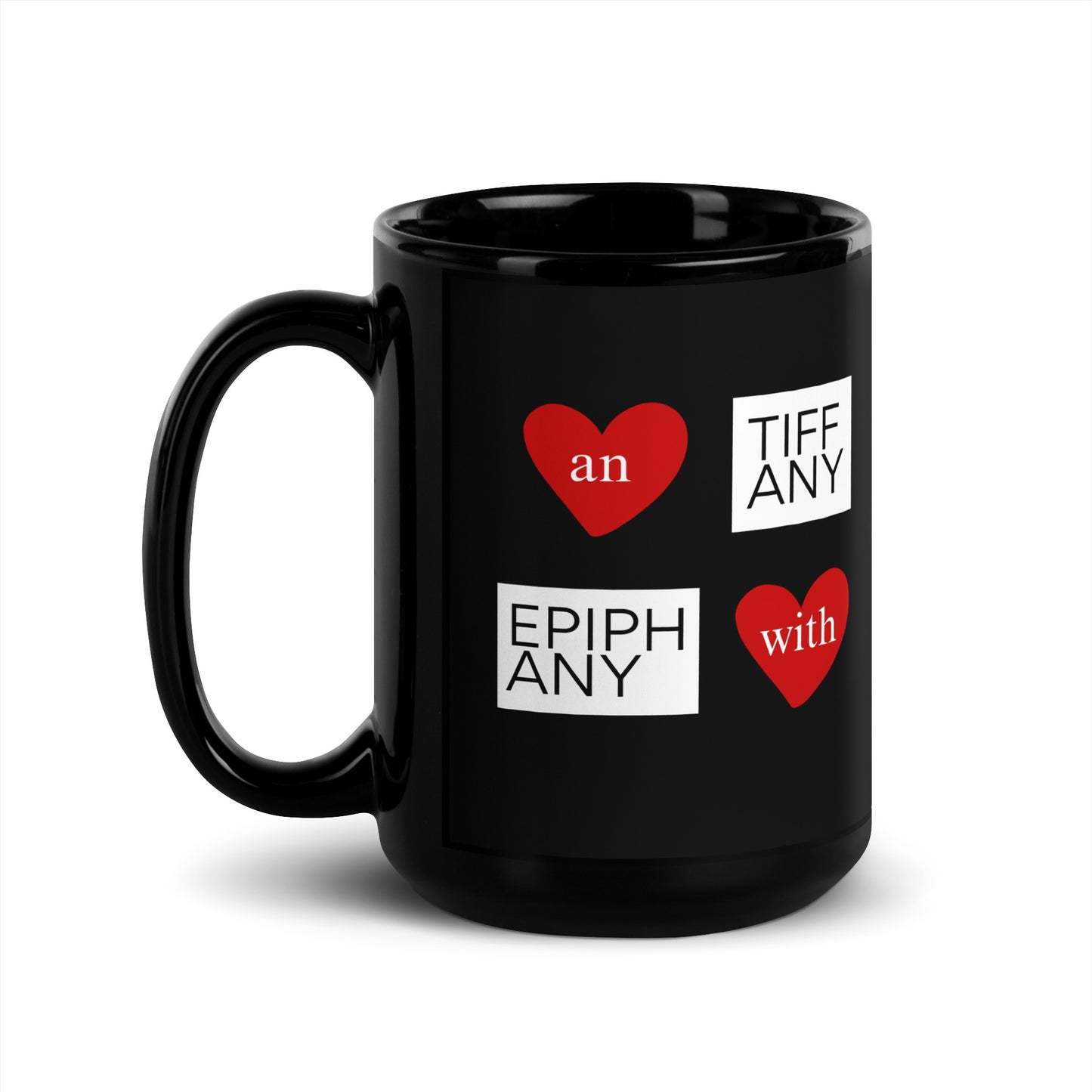 Black Glossy Mug