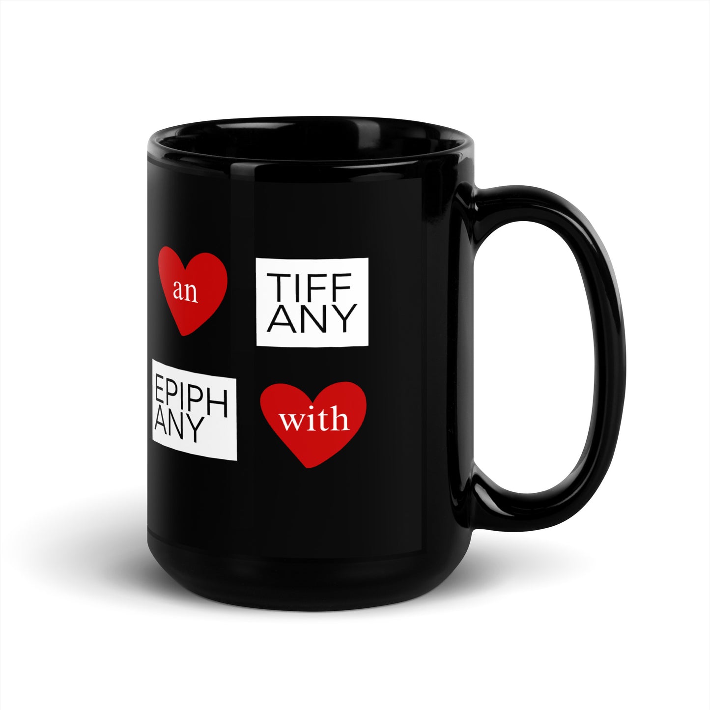 Black Glossy Mug